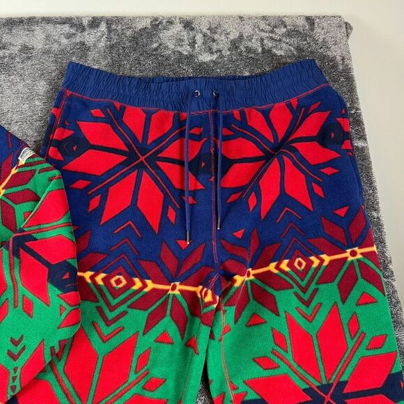 Polo Ralph Lauren Fair Isle Brushed Fleece Pullover Jogger Set Men's M/L NWOT - Picture 9 of 15